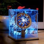 G-OUSSVE Iron Man Mark II alloy reactor heart hand model toy light
