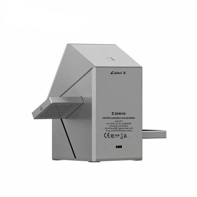 Wireless charger supports Qi2 protocol, compatible with MagSafe magnetic fast charging for phones, watches, and earbuds, compatible with Apple, Huawei, and Android