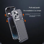 Aromatherapy Mobile Phone Case iphone  Aluminum Alloy Anti-drop Heat Dissipation