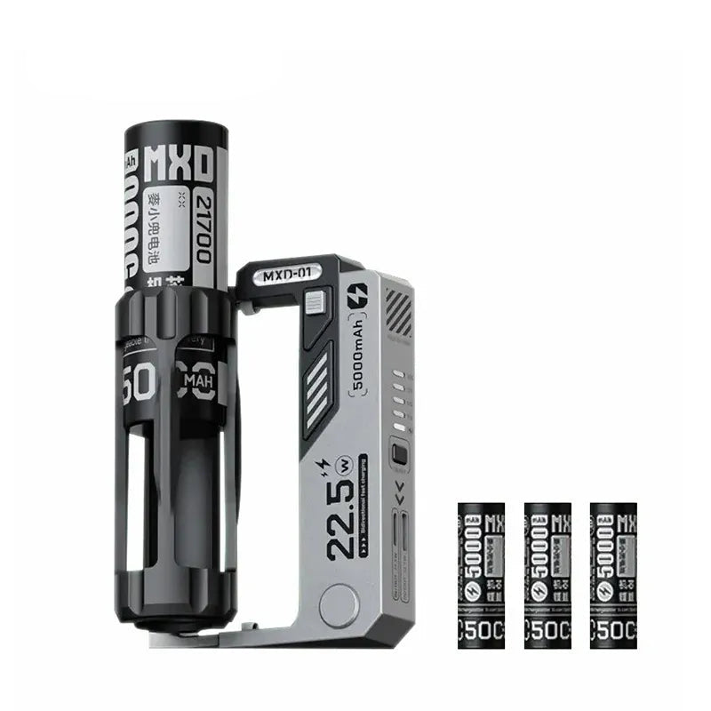 5000mAh Tactical Replaceable Battery Module Power Bank Charger – Compact and Portable