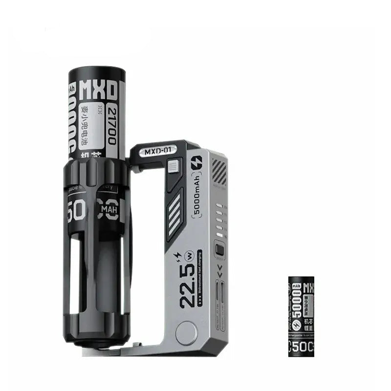 5000mAh Tactical Replaceable Battery Module Power Bank Charger – Compact and Portable