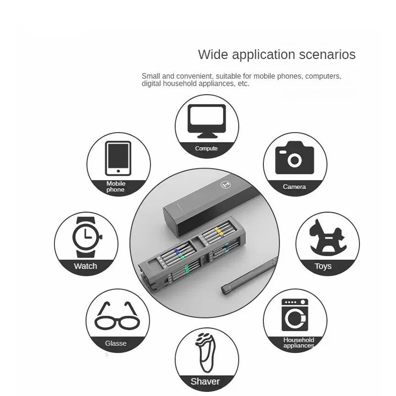 Micro Precision Screwdriver Set Universal Household, Electronics Tool Kit Screwdriver Kit for Computer, iPhone, Macbook, PS4, PS5, Nintendo, Xbox Controller Repair Kit