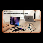 Gravity Planet Dog Nitrogen Mobile Phone GAN Charger Gallium Nitride Fast Charging Machine with 65W High Power Instant Charging Adapter