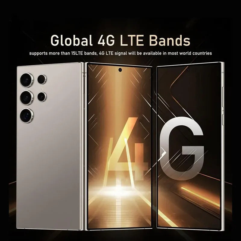 Android Smartphone, 6.8 Inch Large Screen 3+64GB ROM Dual SIM Phone, 20MP 4000mAh Battery Octa-core Processor Phone