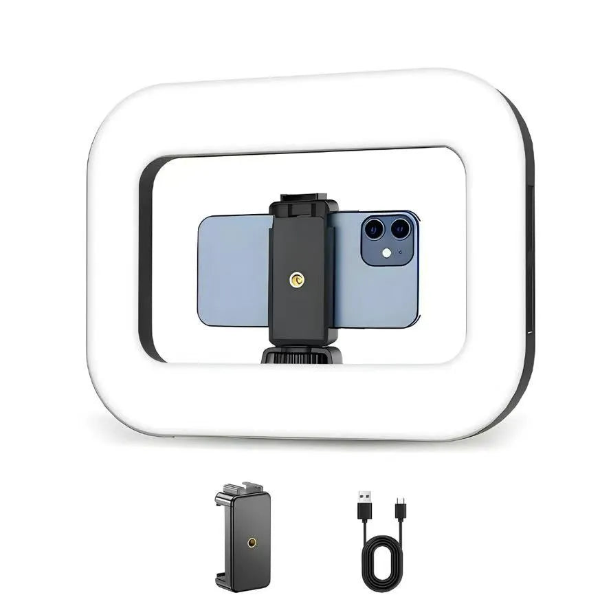 Circular handheld photography fill light,Rechargable handheld beatuty fill light,Expandablebracket,Selfie Tripod,Adjustable Extendable Foldable Phoneholder,photography and video recording,professional outdoor shooting,handheld lighting light