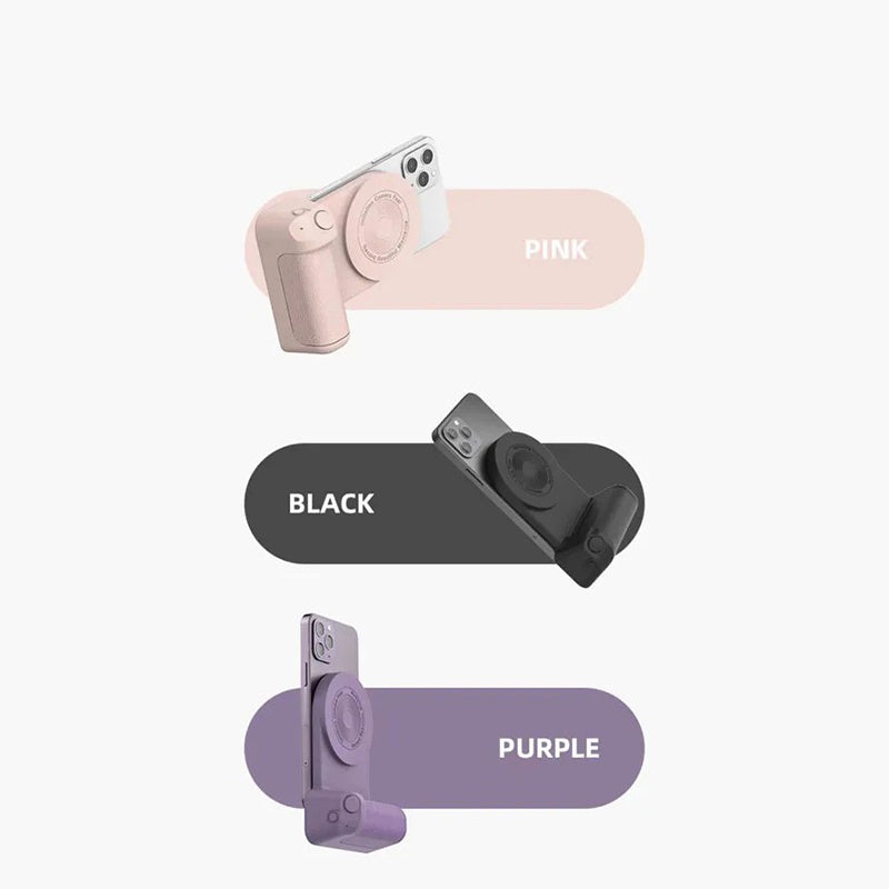 Magnetic Camera Handle, Photo Stand, Smart Bluetooth Mobile Phone Anti -shake Selfie, Desktop Wireless Charger, Compatible With Apple & Android