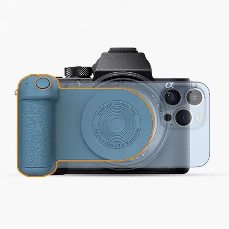 Magnetic Camera Handle, Photo Stand, Smart Bluetooth Mobile Phone Anti -shake Selfie, Desktop Wireless Charger, Compatible With Apple & Android