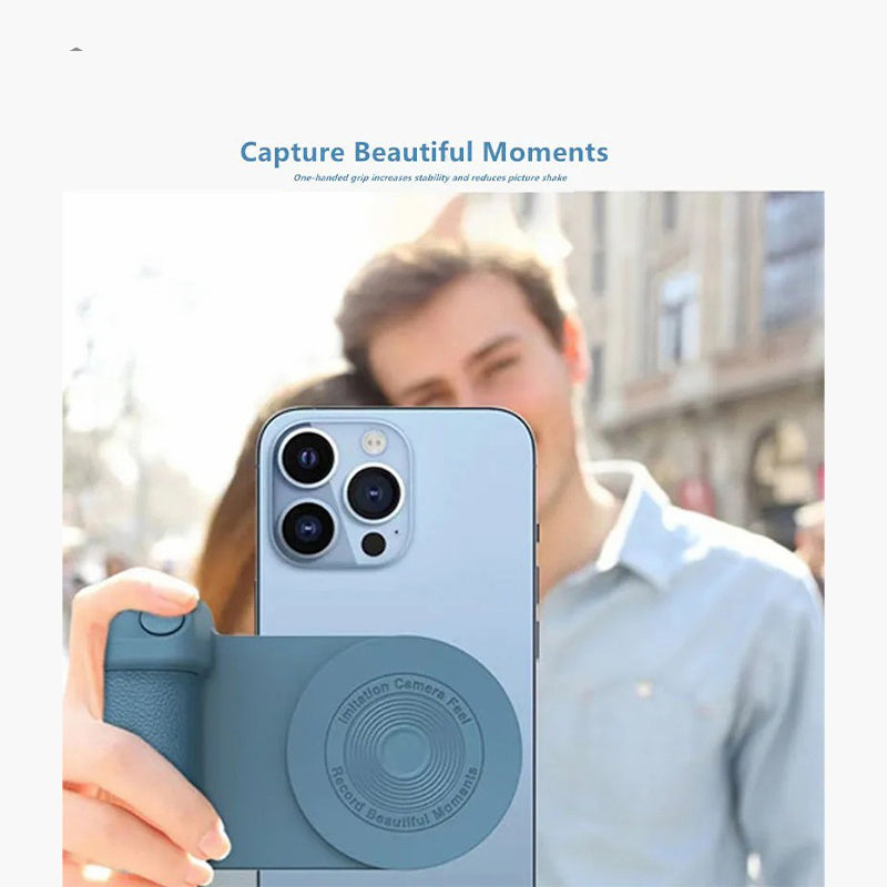 Magnetic Camera Handle, Photo Stand, Smart Bluetooth Mobile Phone Anti -shake Selfie, Desktop Wireless Charger, Compatible With Apple & Android