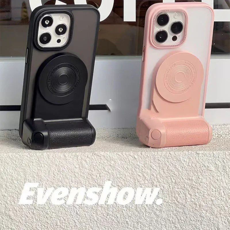Magnetic Camera Handle, Photo Stand, Smart Bluetooth Mobile Phone Anti -shake Selfie, Desktop Wireless Charger, Compatible With Apple & Android