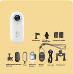 1080P/4K Thumb Action Camera, Thumb POV Portable Body Cam, Tiny Size, Hands Free, Mount Anywhere Magnetic Sport DV, Bike Cycling, Pet, Vlogging Card Water Proof