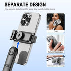 1.76m Tracking Function Automatic Pop-open Tripod Stand for Cell Phone, Detachable Phone Clip, Gesture Controls The Stable Tripod, Selfie Accessories