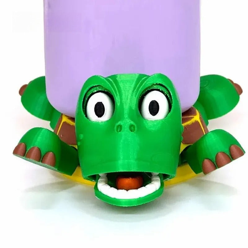 Creative Turtle Design Cup Coaster, 1 Count Cute Turtle Design Cup Holder, Decorative Ornament for Home Kitchen & Dining Room & Office