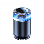 Rechargeable Smart Essential Oil Diffuser, Car Air Freshener with Auto On/Off and RGB Ambient LED Light for Vehicle & Room Aromatherapy Machine