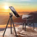 G-OUSSVE Outdoor Magnetic Octopus Phone Stand  — Portable Tripod for Travel, Livestreaming, Vlogging, Handheld Selfies, and Desktop Shooting. Fit for Recording and Photography