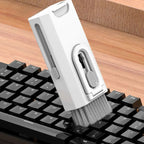 8-in-1 Electronics Cleaner Kit, Multifunctional Keyboard Cleaning Kit Tool for Earbuds/Phone/Laptop/PC Monitor/Camera/Watch