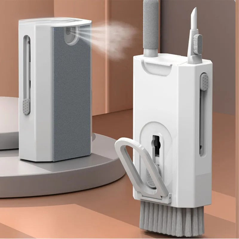 8-in-1 Electronics Cleaner Kit, Multifunctional Keyboard Cleaning Kit Tool for Earbuds/Phone/Laptop/PC Monitor/Camera/Watch