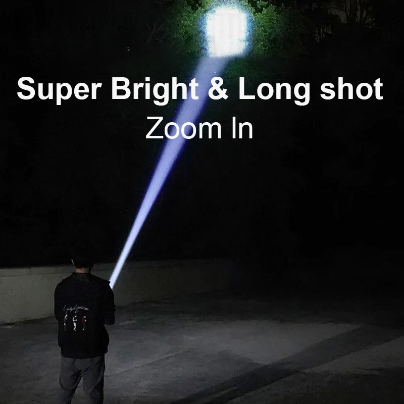 Super Bright Rechargeable Camping Waterproof LED Torch