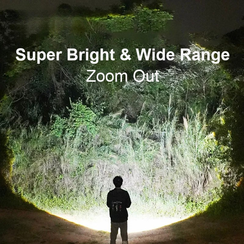 Super Bright Rechargeable Camping Waterproof LED Torch