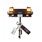 Self Adhesive Car Key Holder Wall Mounted Key Hooks - Key Hangers No Drill for Living Room, Kitchen, Office