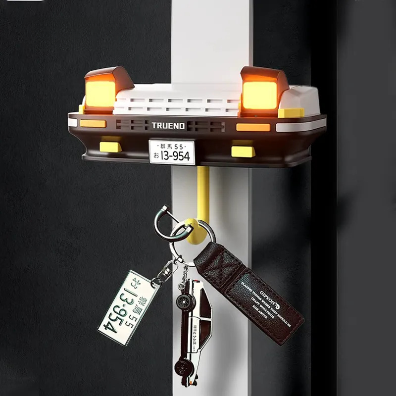 Self Adhesive Car Key Holder Wall Mounted Key Hooks - Key Hangers No Drill for Living Room, Kitchen, Office