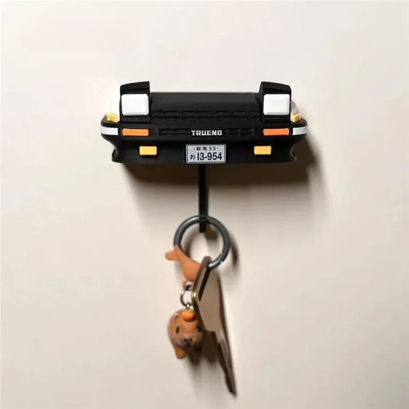 Self Adhesive Car Key Holder Wall Mounted Key Hooks - Key Hangers No Drill for Living Room, Kitchen, Office