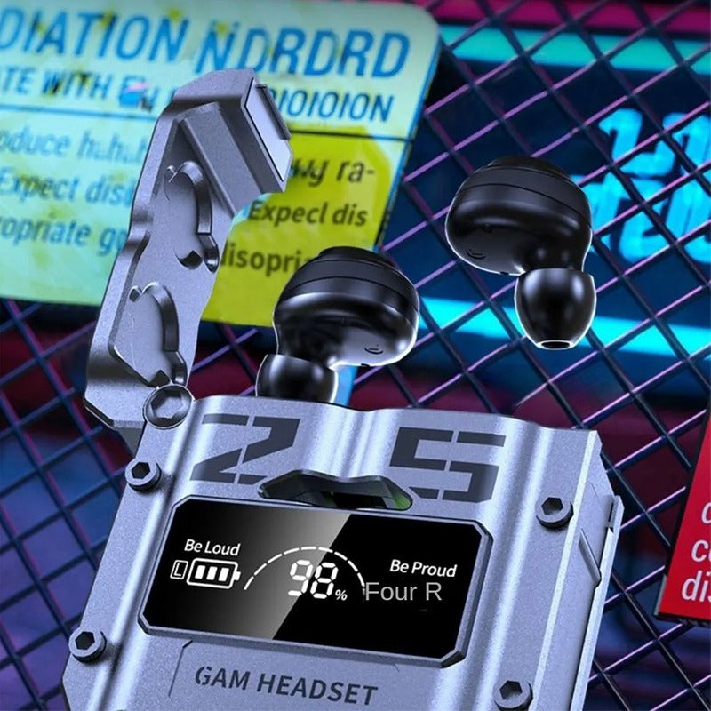 M25 Wireless Bluetooth Headset Men's Bluetooth Earbuds Noise Cancelling Gaming Headset Android & Apple Universal