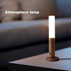 Magnetic Led Night Lamp Rechargeable Portable Motion Sensor Night Light No Plug USB Charge Wall Lamp for Hallway Bedroom Wardrobe Table Stairwell Cabinet Kitchen