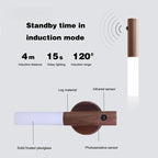 Magnetic Led Night Lamp Rechargeable Portable Motion Sensor Night Light No Plug USB Charge Wall Lamp for Hallway Bedroom Wardrobe Table Stairwell Cabinet Kitchen