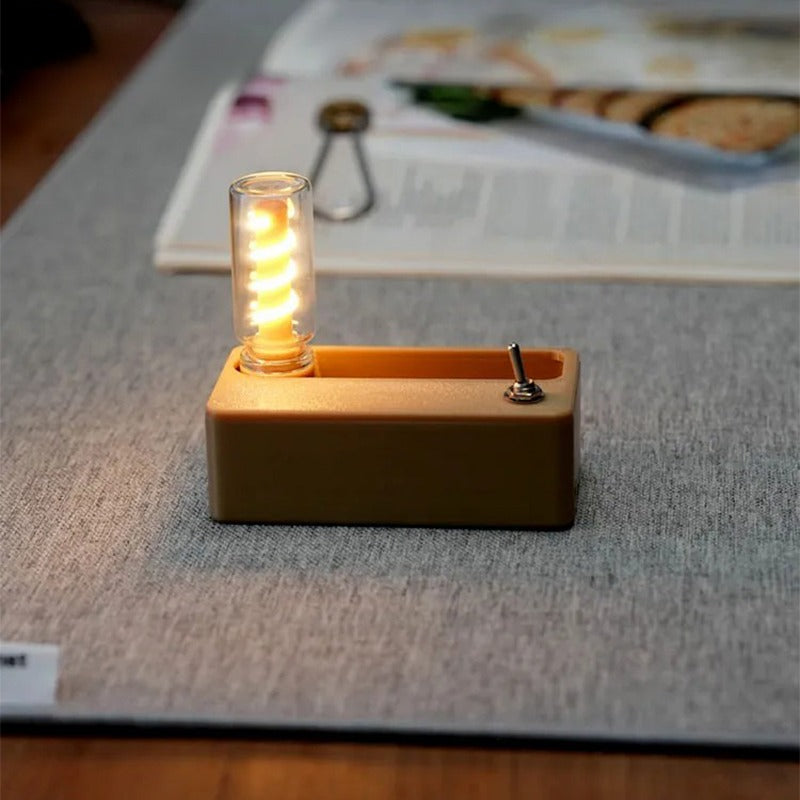 Ejection Night Light Bedroom Sleep Lamp Creative Flip Night Light Mechanical Magnetic Desktop Decoration Birthday Gift