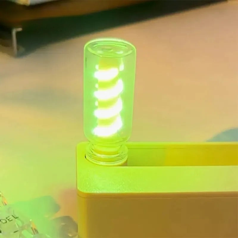 Ejection Night Light Bedroom Sleep Lamp Creative Flip Night Light Mechanical Magnetic Desktop Decoration Birthday Gift