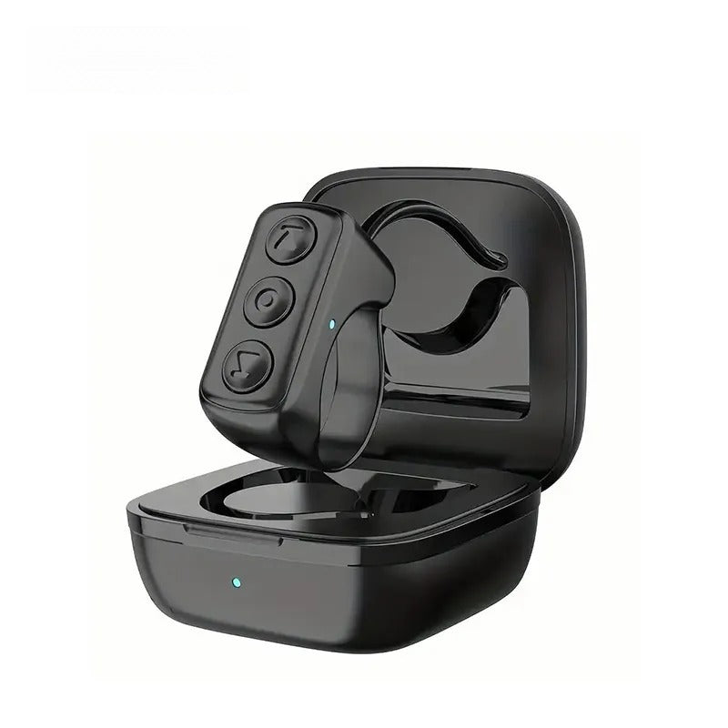 Wireless Remote Control Ring for Smartphones & Tablets& Kindle - Wireless Camera Selfie Stick, Multi-System Compatibility, Video & Music Control, Call Management