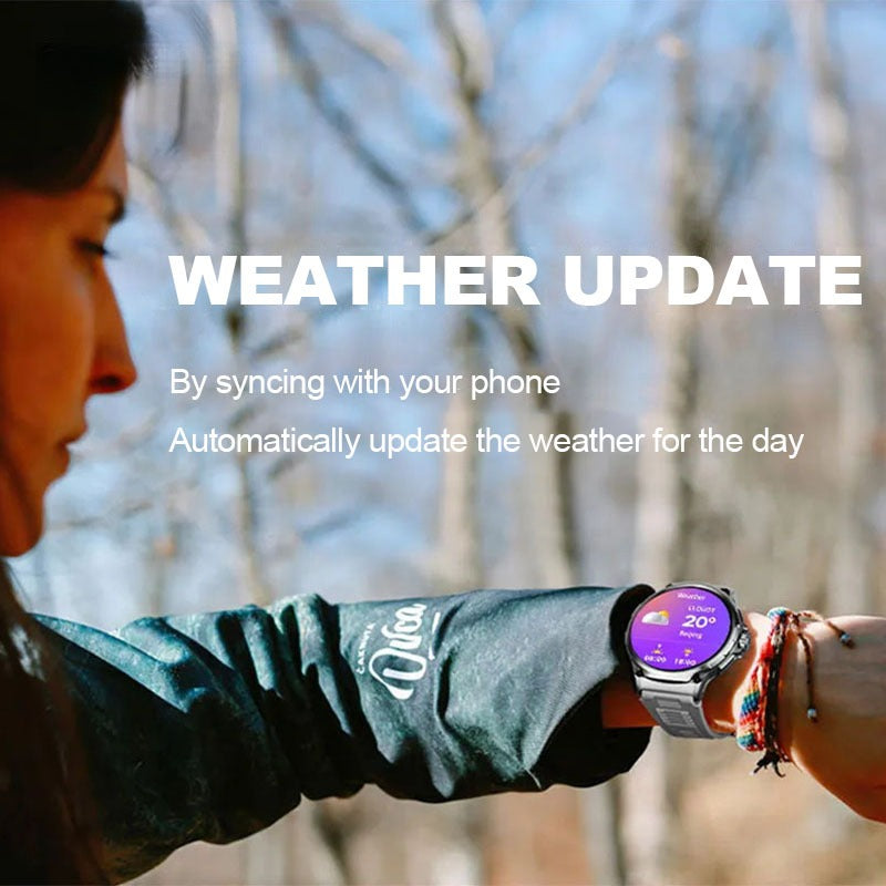 V69 Bluetooth Calling Smartwatch: 360*360 Large Screen, Heart Rate and Blood Oxygen Monitoring, Multi-Sport Modes