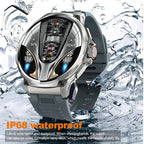 V69 Bluetooth Calling Smartwatch: 360*360 Large Screen, Heart Rate and Blood Oxygen Monitoring, Multi-Sport Modes
