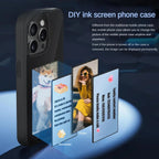 Stylish iPhone Case with E-Ink Screen and Changing Patterns