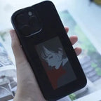 Stylish iPhone Case with E-Ink Screen and Changing Patterns