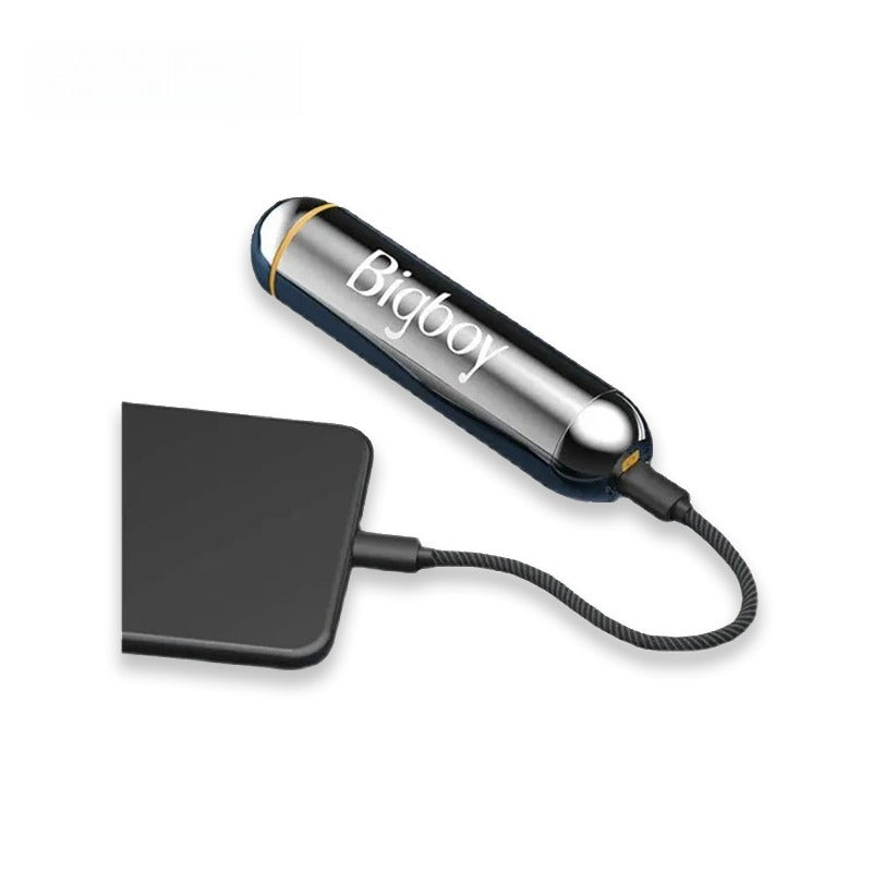 Massage for Eye and Face Vibration Alloy Instrument Cylindrical Vibration with Charging Bank Treasure Compact and Portable Creative Fashion Design