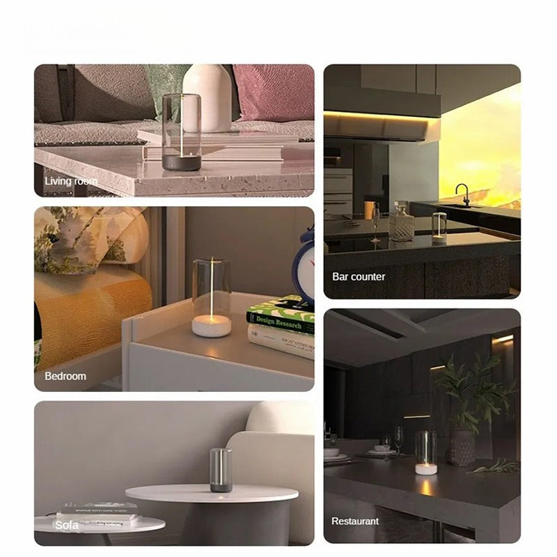 LED Camping Light Type-C Charging Portable Night Light Creative Atmosphere Lamp