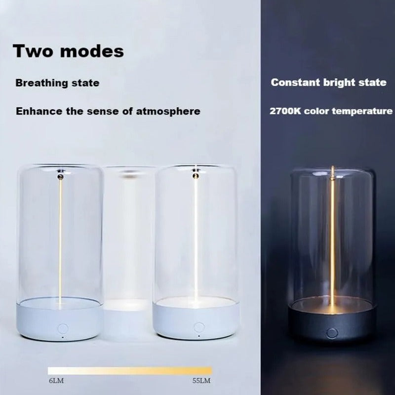 LED Camping Light Type-C Charging Portable Night Light Creative Atmosphere Lamp