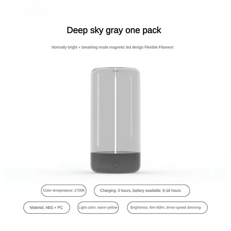 LED Camping Light Type-C Charging Portable Night Light Creative Atmosphere Lamp