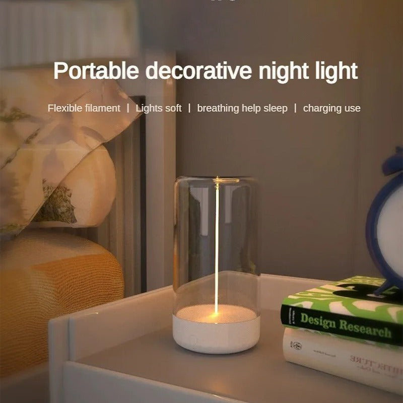 G-OUSSVE LED Camping Light Type-C Charging Portable Night Light Creative Atmosphere Lamp