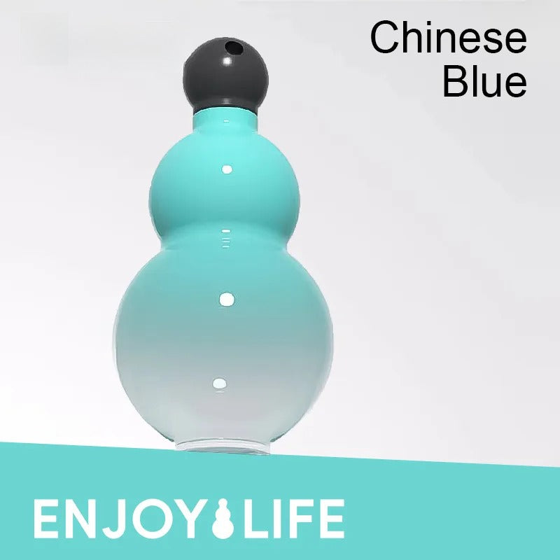 Gourd Sports Water Bottle, Large Capacity, Black Myth Wukong Style, Outdoor Water Jug