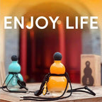 Gourd Sports Water Bottle, Large Capacity, Black Myth Wukong Style, Outdoor Water Jug