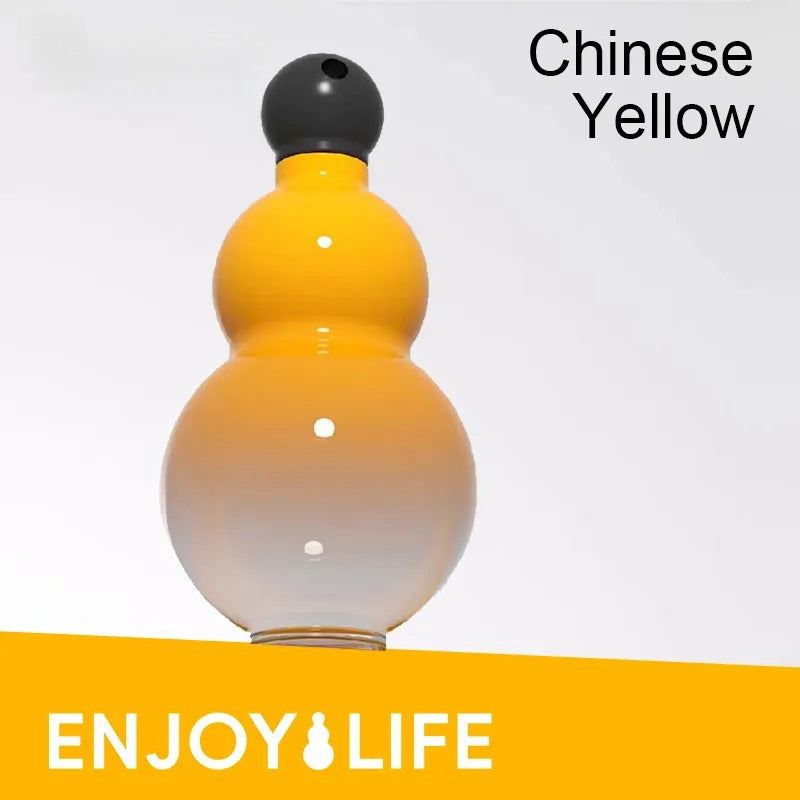 Gourd Sports Water Bottle, Large Capacity, Black Myth Wukong Style, Outdoor Water Jug