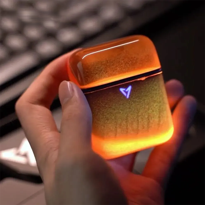 Luminous flowing sand new model, with zero-latency active noise cancellation, ideal for sports and gaming. Compatible with both Apple and Android devices