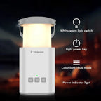 Creative Retractabel Atmosphere Lantern ,Multi-functional outdoor folding light, 8000mAh LED rechargeable camping lantern