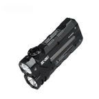G-OUSSVE SK05 EDC Flat Flashlight with Power Bank, Super Bright LED Flashlight, Side Light, Spotlight, Floodlight for Hiking Outdoor