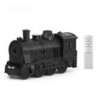 G-OUSSVE 300ML Mini Retro Train Aroma Diffuser with Remote Control & 2 Spray & Night Light Modes, Portable Aromatherapy Diffuser for Bedroom, Living Room,Office, Home Decor