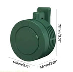 G-OUSSVE Mini Clip on Fan for Shirt & Waist, Portable Small Whirlwind Bladeless Fan, Small but Powerful, 3-Speed Silent Personal Mini Rechargeable Cooling Fans