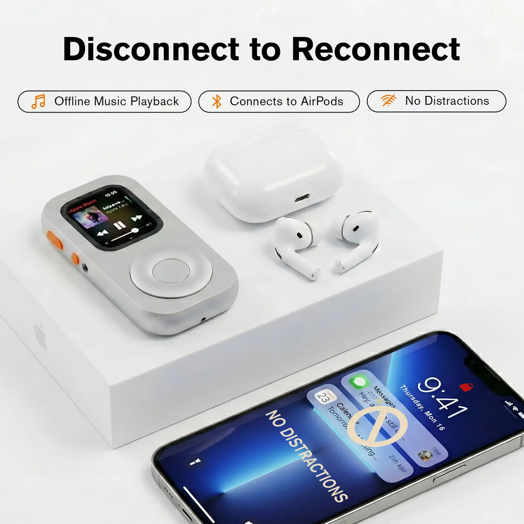G-OUSSVE RePod Aluminum Alloy Protective Case for Watch Series The Classic iPod Reborn on Your Watch with Retro Scroll Wheel
