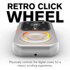 G-OUSSVE RePod Aluminum Alloy Protective Case for Watch Series The Classic iPod Reborn on Your Watch with Retro Scroll Wheel